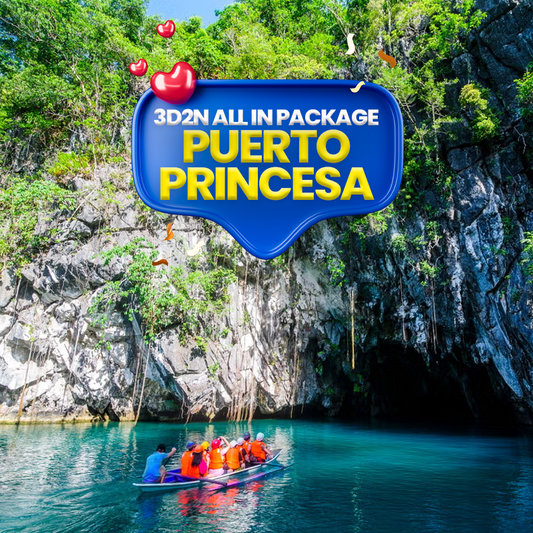 3D2N PUERTO PRINCESA TRAVEL AND TOUR PACKAGE